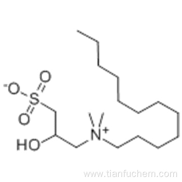 N,N-DIMETHYL-N-DODECYL-N-(2-HYDROXY-3-SULFOPROPYL)AMMONIUM BETAINE CAS 13197-76-7